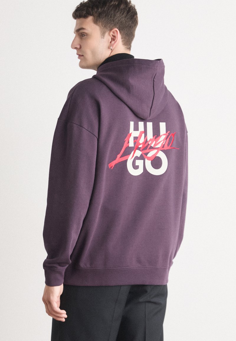 HUGO Sweatshirt - open purple