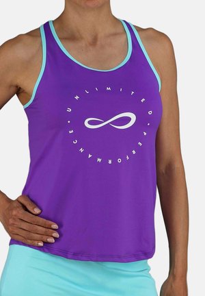Endless TANK-TOP CAMISETA CERCLE - Top - viola