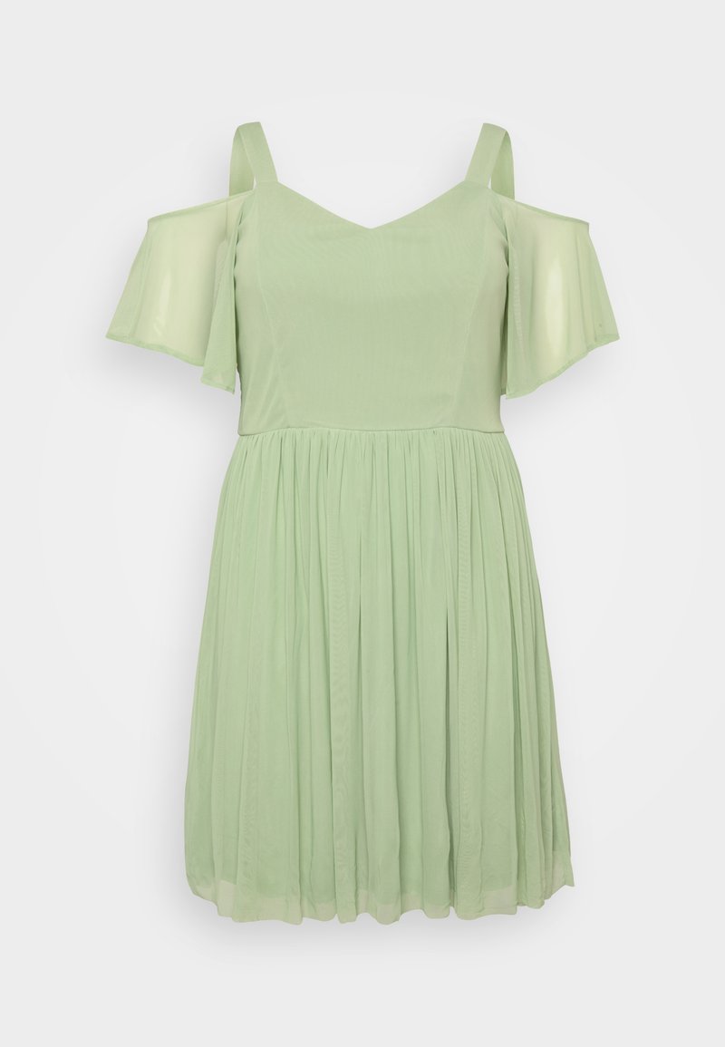 Anna Field Curvy Cocktailjurk mintgroen