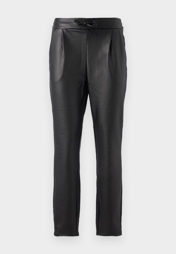 VMEVA LOOSE STRING COATED - Trousers4