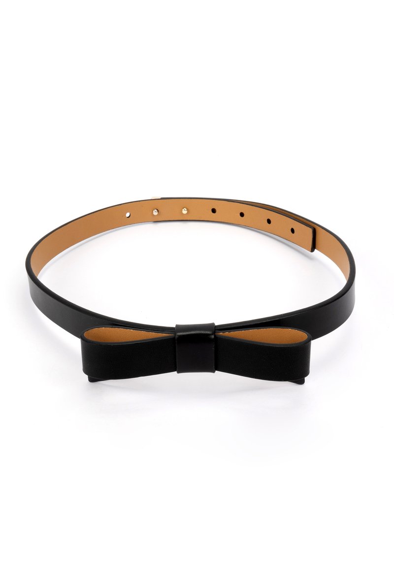 kate spade new york BOW Waist belt black