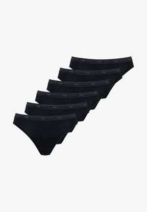 Sloggi, 24/7 100 - 6er Pack Tai - Slip - schwarz