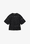 AMELIE TEE - Μπλούζα - black
