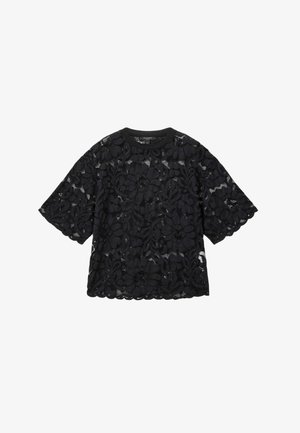 AllSaints, AMELIE TEE - Μπλούζα - black