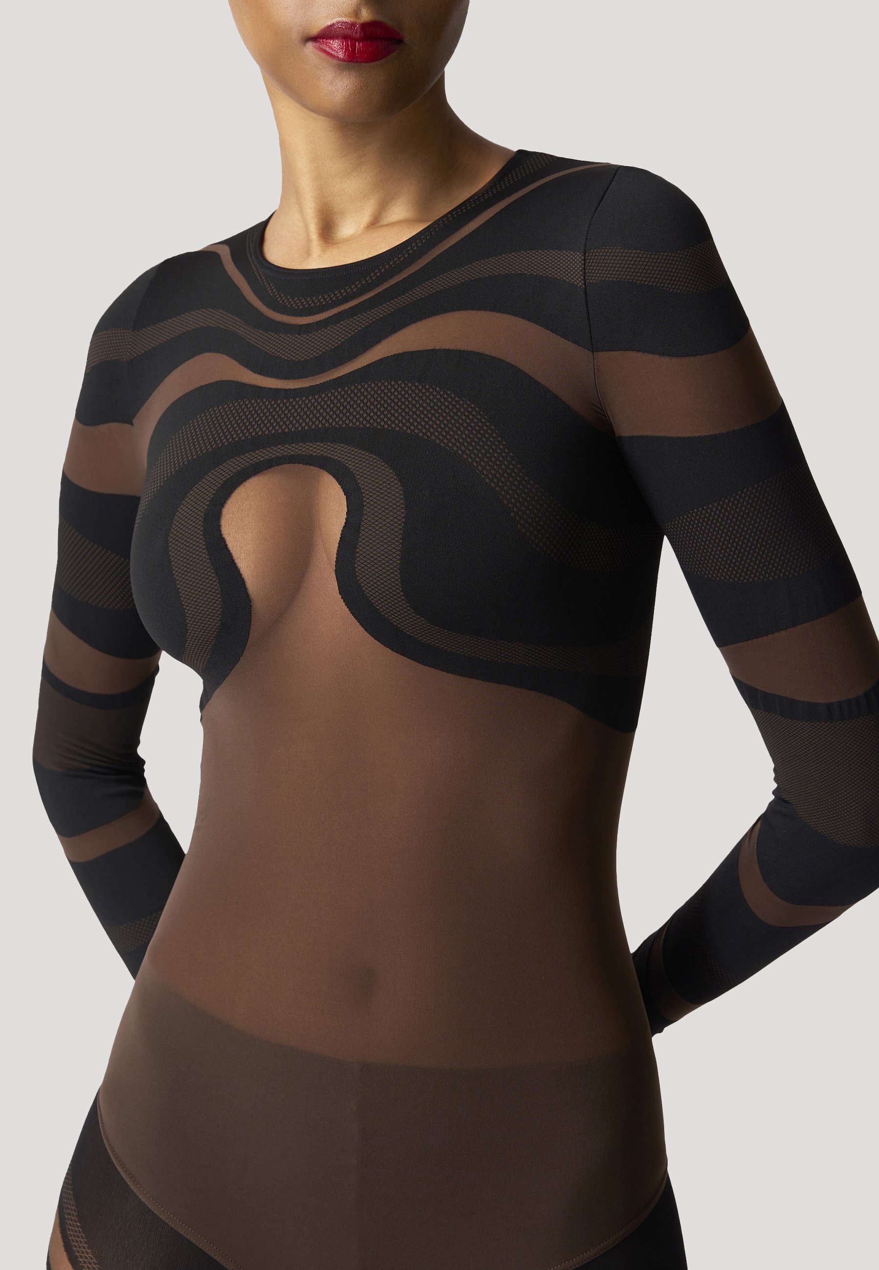 Wolford VENUS - Body - umber black/marrone - Zalando.it
