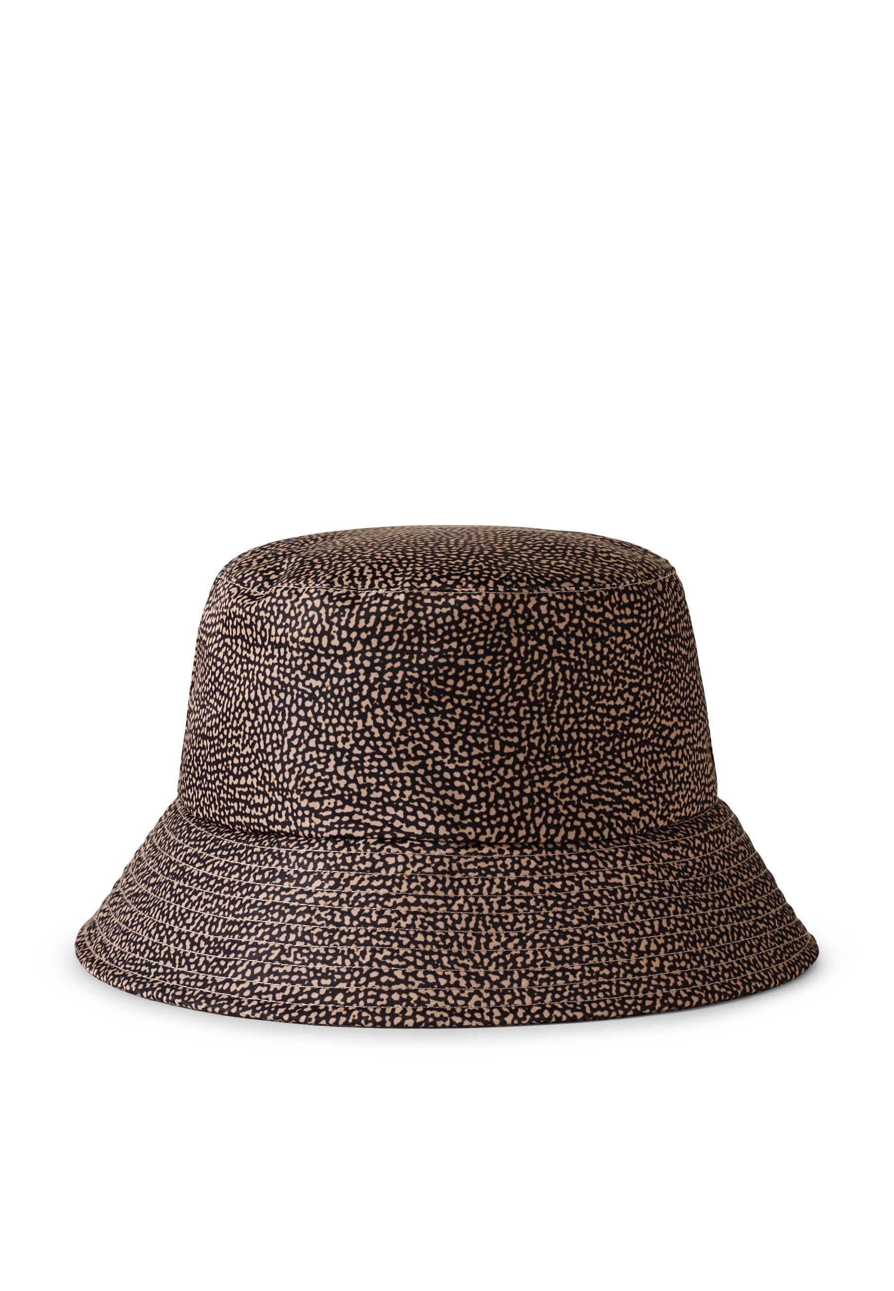 Borbonese Cappello op natural black/marrone