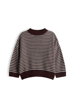 OPUS, RELAXED FIT BOXY SHAPE - Trui - cherry jam