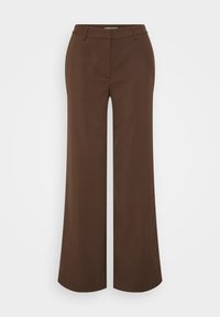 Não selecionado, chocolate brown