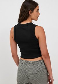 Next - CROPPED RACER TANK - Top - black Immagine in miniatura 1