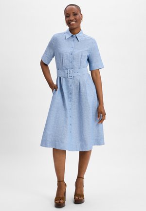 Shirt dress - blau