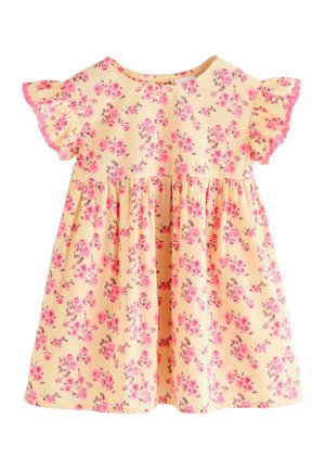 REGULAR FIT - Freizeitkleid - yellow ditsy