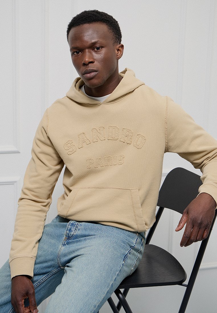 sandro Hoodie beige