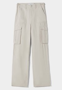 Bershka Kapsáče - mottled light grey