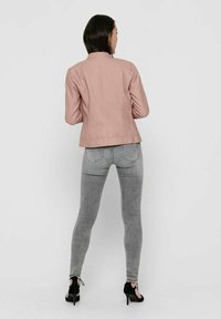 ONLY ONLBANDIT BIKER OTW - Imitatieleren jas - adobe rose