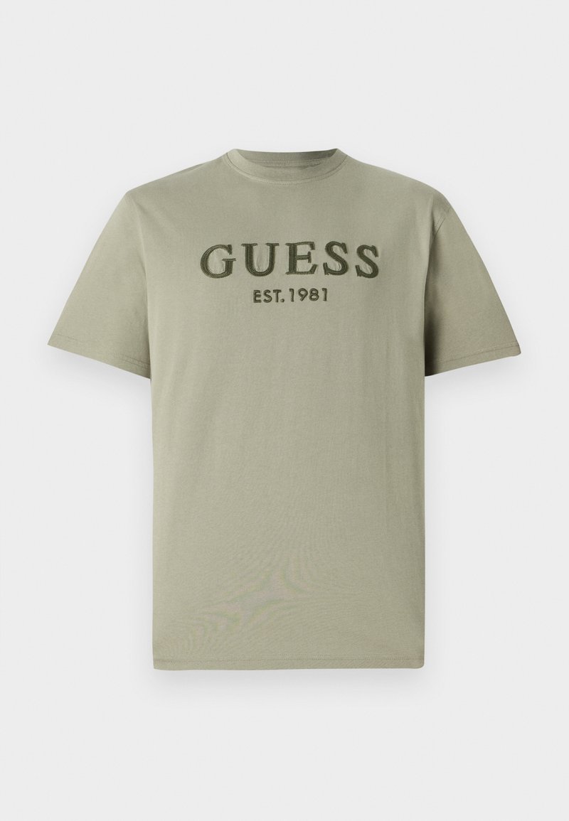 Guess T-shirt print groen