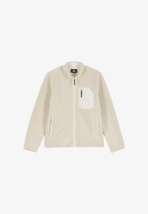 Volcom, SWEATSHIRT MUZZER FUZZAR - Fleecejacke - stone