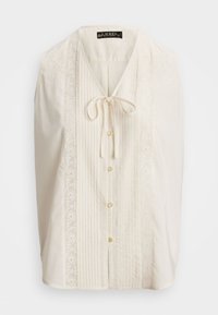 COTTON VOILE SHIRT - Pogājama blūze - mascarpone cream
