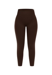 LEGGINGS INVISIBLE SCRUNCH SEAMLESS ELIN - Trikoot - braun