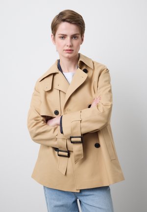 REGULAR FIT. - Wintermantel - beige marl