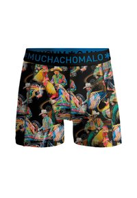 MUCHACHOMALO 6-PACK SOLID - Apakšbikses - print black purple blue pink