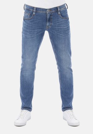 OREGON - Jeans Tapered Fit - medium blue denim