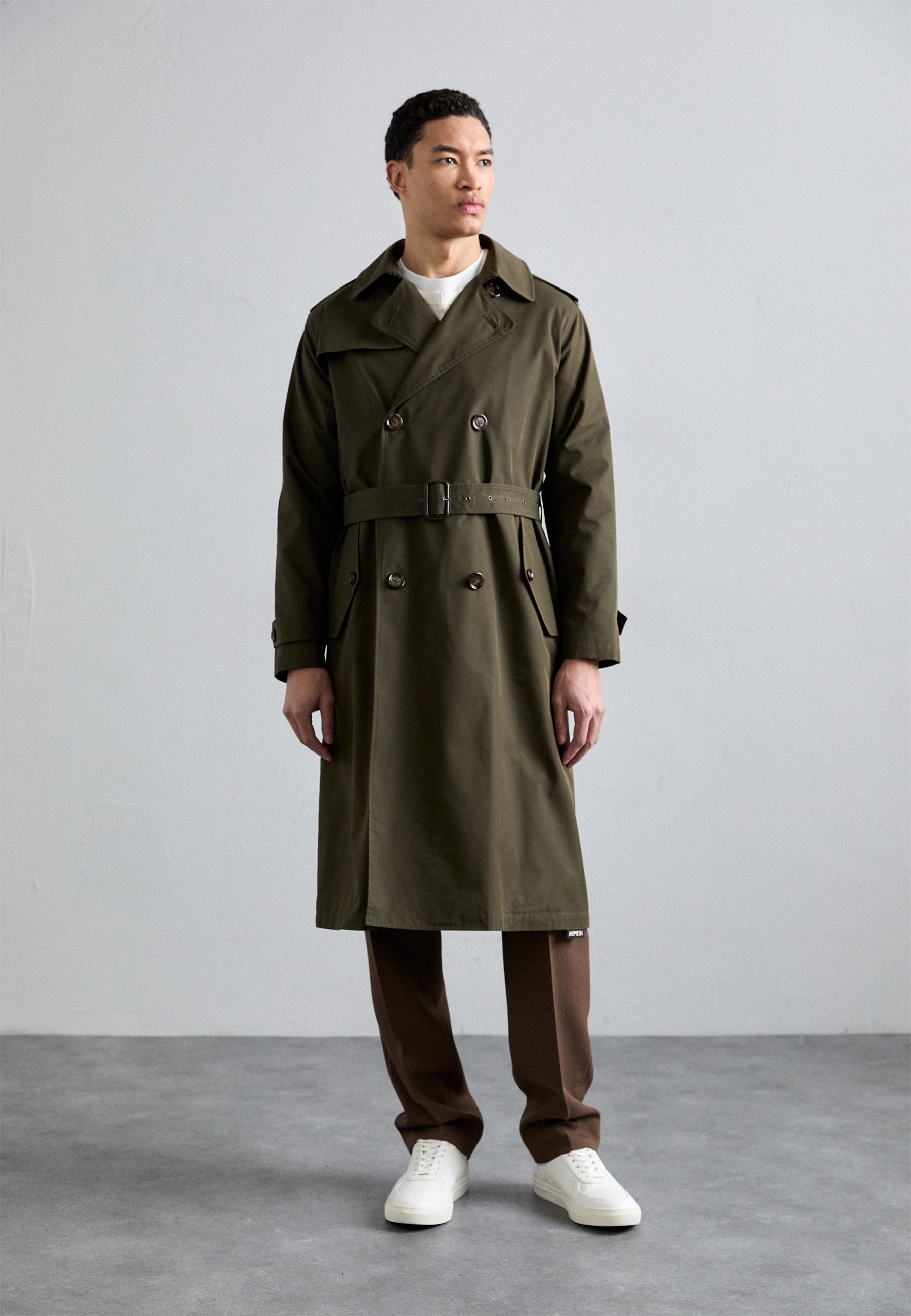 ASPESI Trenchcoat - military/dark green - Zalando.co.uk