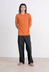 BOSS TEGOOD - Tricou basic - open orange