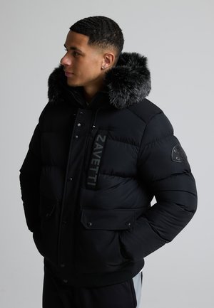 Zavetti Canada, DERATTI BOMBER JACKET - Giacca invernale - black