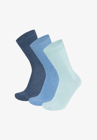 Unausgewählt, blau sortiert