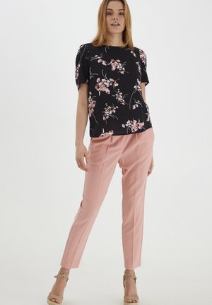 BYDANTA - Trousers - rose tan