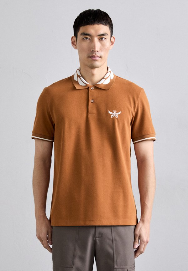 Polo shirt - cognac