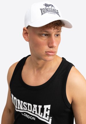 Lonsdale NORBURY - Cap - white black