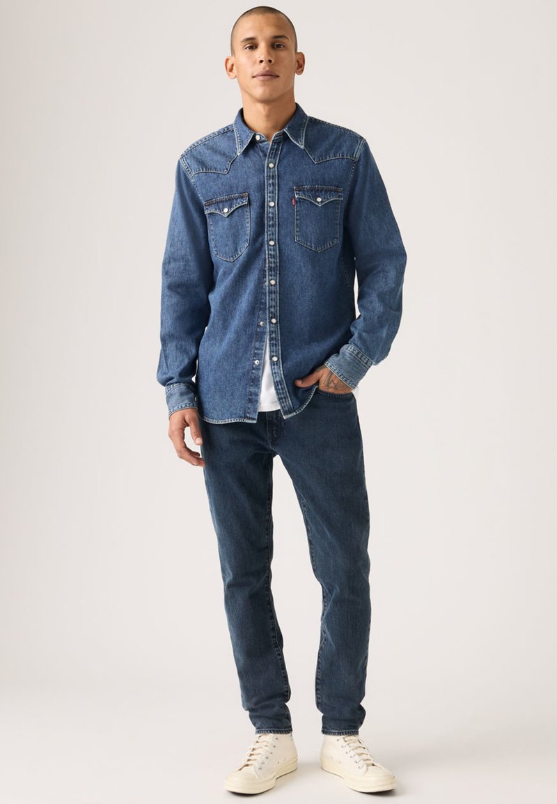 Levi's® 512® SLIM TAPER - Džíny Straight Fit - blue aria
