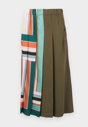 WEEKEND MaxMara LALLO - Maxi skirt - verde kaki