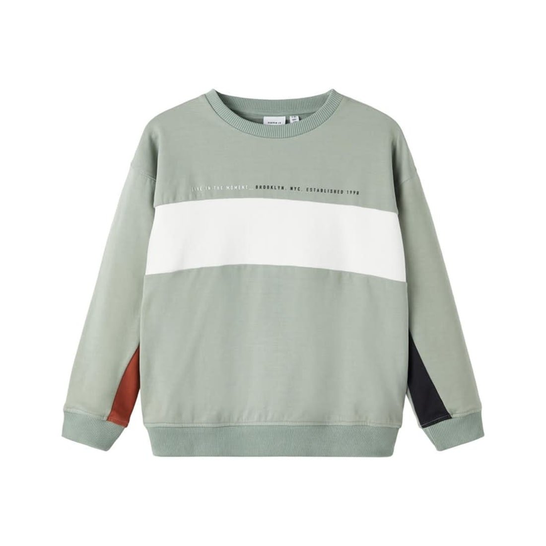 Name It Sweater Sweatshirt Iceberg, Size: 7-8y, Green