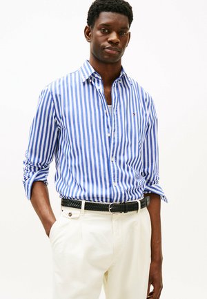 FLEX REGULAR FIT STRIPE - Shirt - wedge blue   optic white