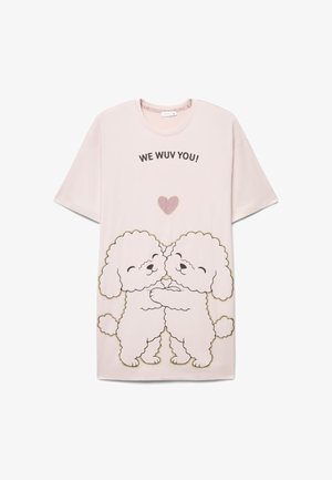 Terranova, T-SHIRT PIGIAMA CON - Maglia del pigiama - rosa chiaro