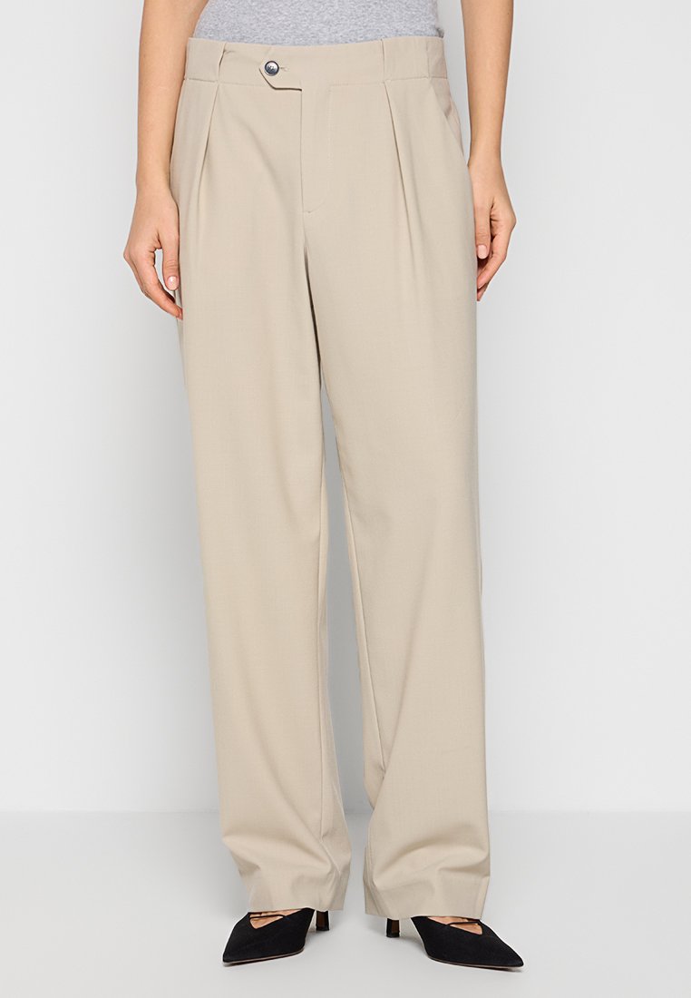 closed Broek beige