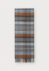 OVERSIZE CHECK SCARF - Écharpe - grey