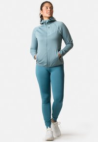 Swedemount LOFOTEN TECH ZIP - Fleece jacket - sage green