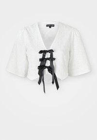 BLANCA BRODERIE ANGLAISE TOP - Blouse - white