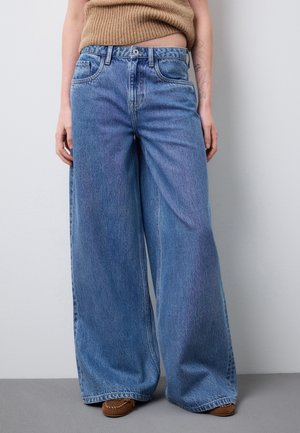 Pernera ancha - denim blue