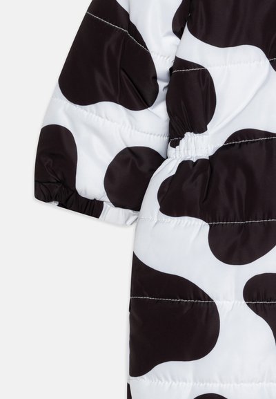 Stella McCartney Kids PUFFER UNISEX - Žieminis kombinezonas - ivory/black