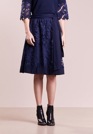 A-snit nederdel - dark blue