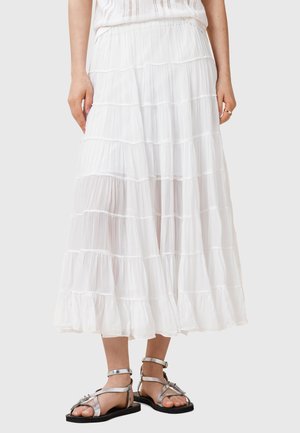 EVA - A-snit nederdel - chalk white