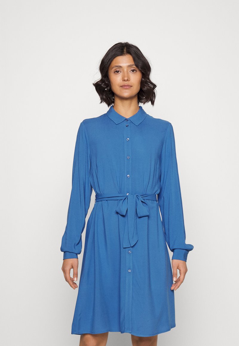 VILA VIPAYA  SHIRT DRESS - Haljina-majica - federal blue