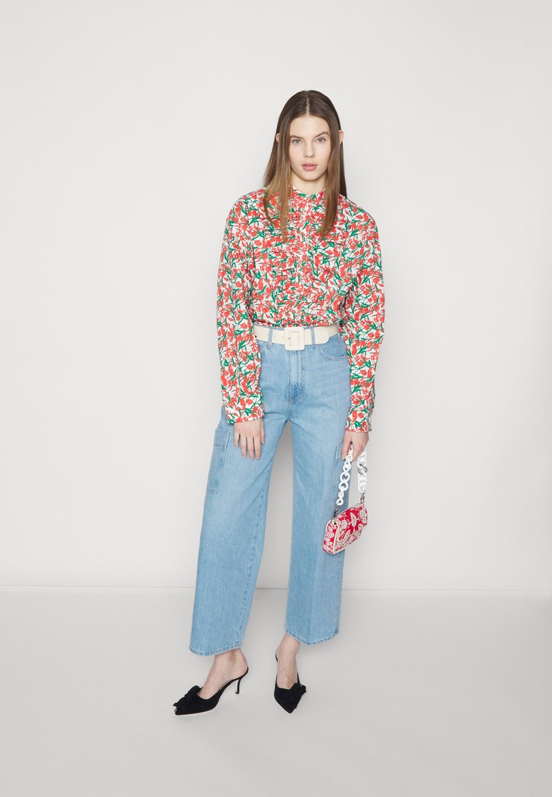 Damen Bekleidung | Frame Denim LE PIXIE HIGH RISE BAGGY POCKET Jeans Relaxed Fit genoa/blau - LJ82114 Damen Bekleidung | Frame Denim LE PIXIE HIGH RISE BAGGY POCKET Jeans Relaxed Fit genoa/blau - LJ82114