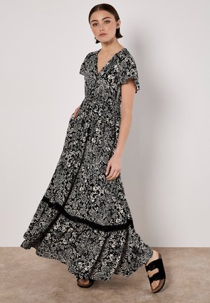 PAISLEY - Maxi dress - black