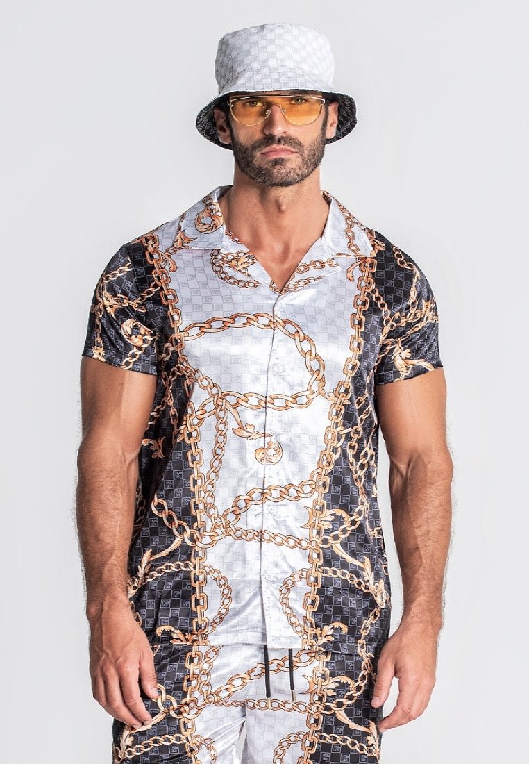 Gianni Kavanagh BOND HAWAIIAN - Camisa - white