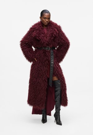 FASHION LONG COAT - Winter coat - windsor burgundy